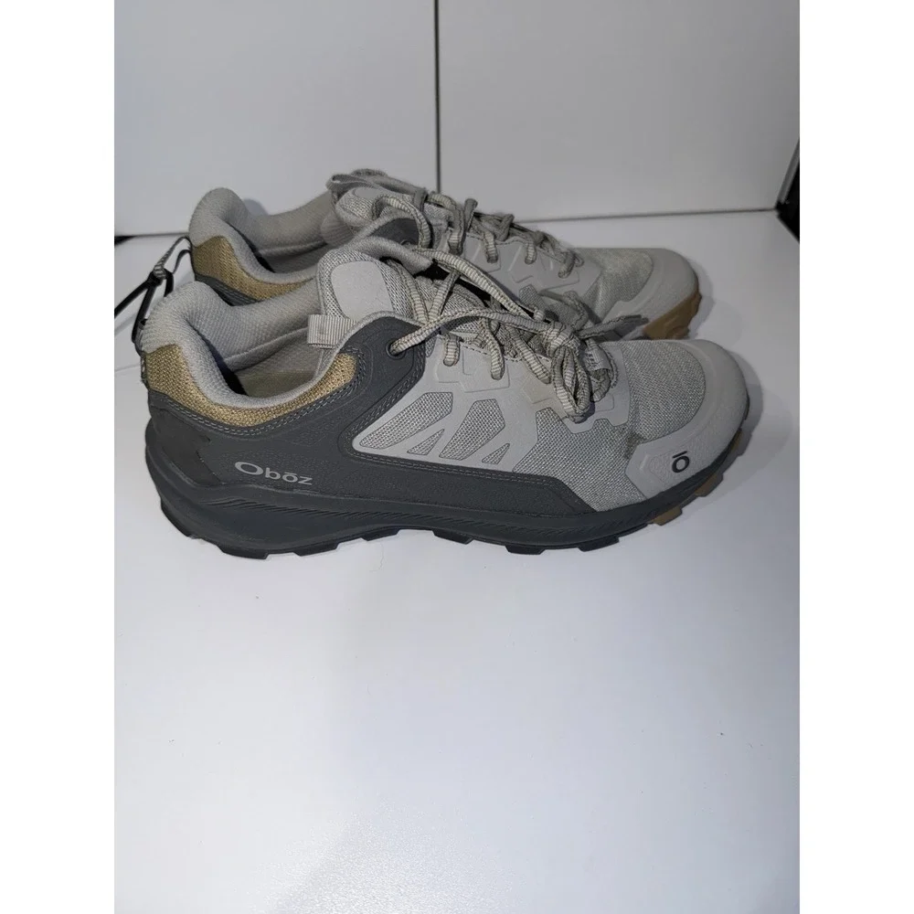 Oboz Men's Katabatic Low Drizzle Trail‎ Shoes Sz 9 L